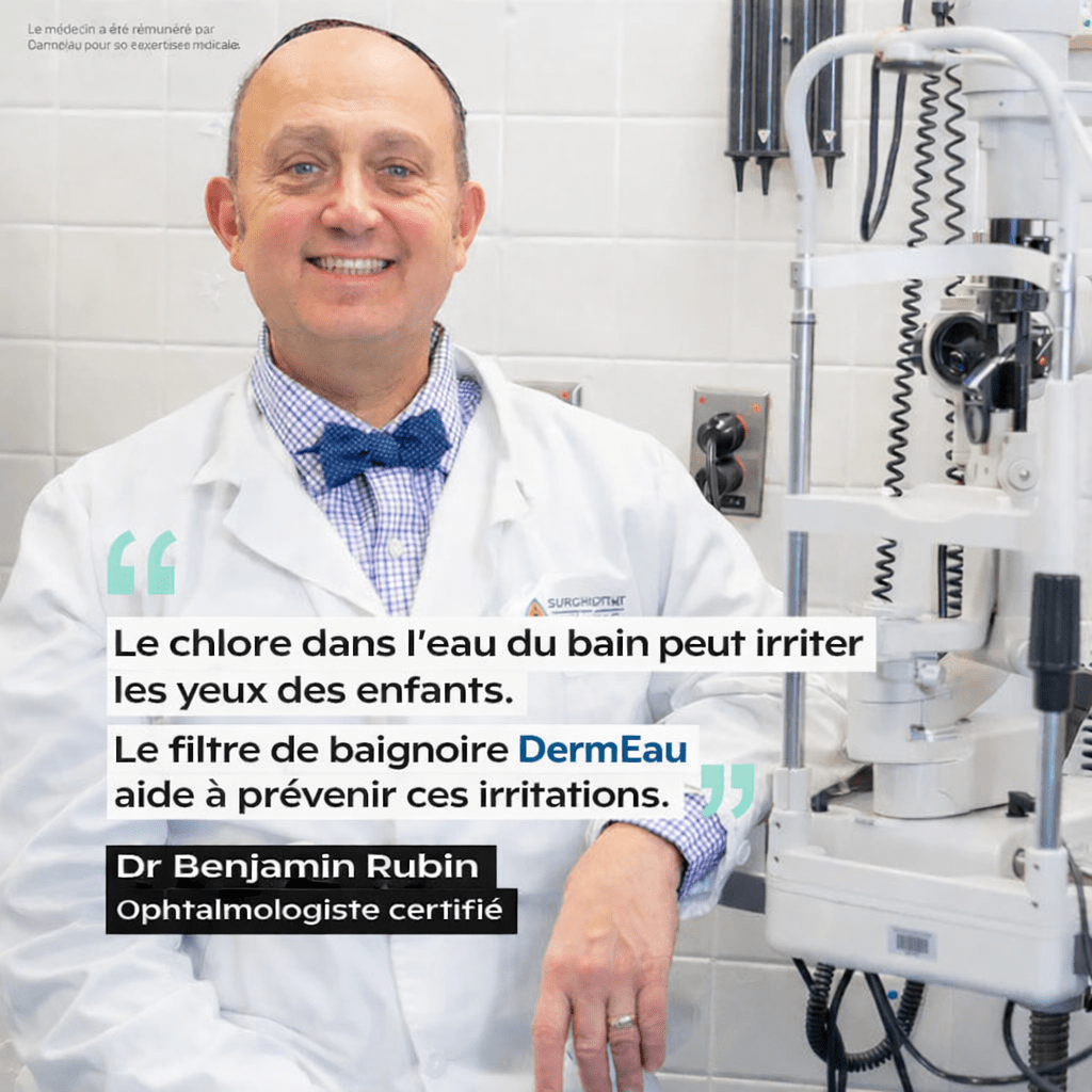 DermEau - Filtre de bain - DermEau