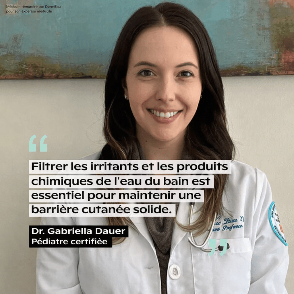 DermEau - Filtre de bain - DermEau